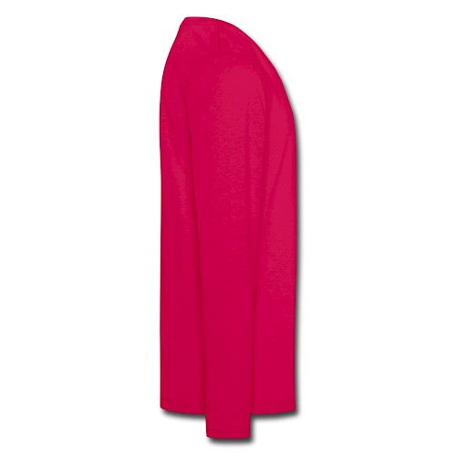 Kids' Premium Longsleeve Shirt Rechts dark pink