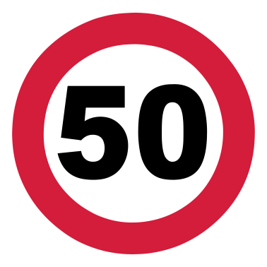 Zoom image 50 liikennemerkkiä, 50-vuotissyntymäpäivä, 50-vuotissyntymäpäivä