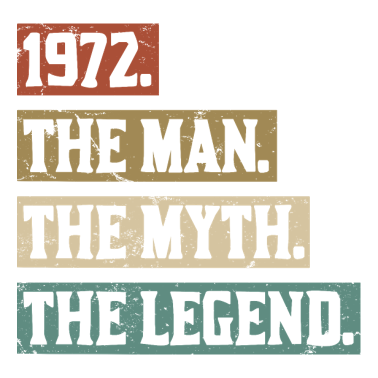 Zoom image Syntynyt 1972 Mies myytti legenda Syntymäpäivä