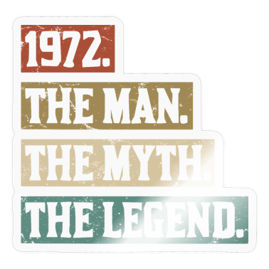 syntymäpäivä sanonta  - Syntynyt 1972 Mies myytti legenda Syntymäpäivä