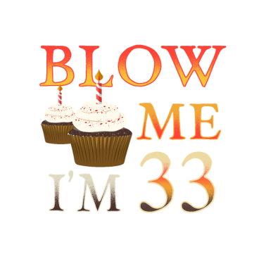 Zoom image 33rd birthday saying funny birthday present
