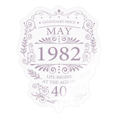 fødselsdag ordsprog  - Maj 1982 Fødselsdag 40 års fødselsdag Ordsprog