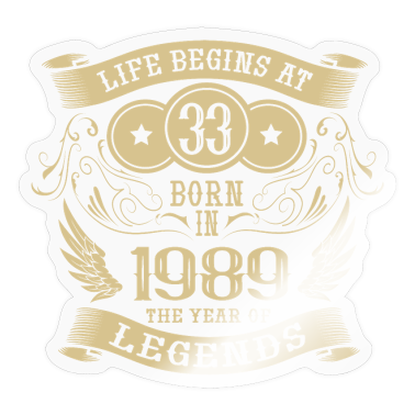 fødselsdag ordsprog  - 33 års fødselsdag 1989 fødselsdag ordsprog legende