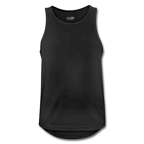 Canotta da uomo traspirante Vorne nero