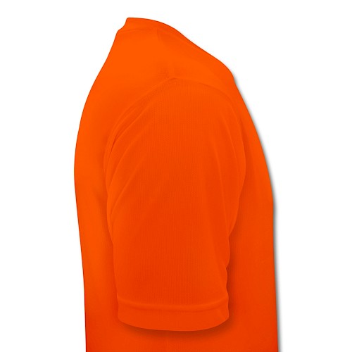 Men's Breathable T-Shirt Rechts neon orange