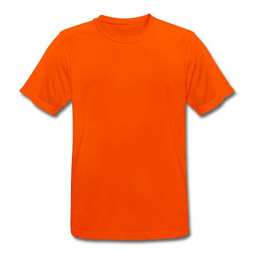 Men's Breathable T-Shirt Vorne neon orange