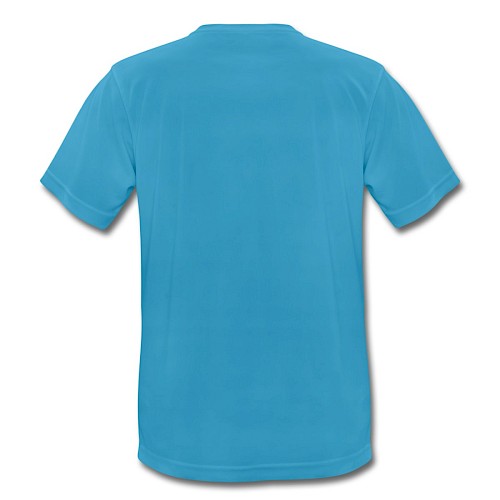 Men's Breathable T-Shirt Hinten sapphire blue