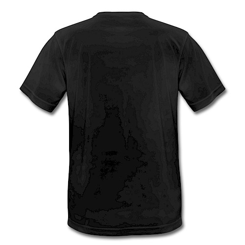 Men's Breathable T-Shirt Hinten black