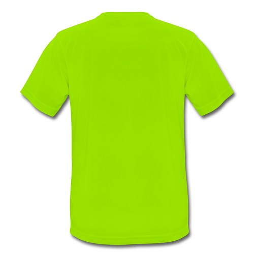Men's Breathable T-Shirt Hinten neon green