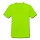 thumbnail T-shirt respirant Homme Vorne vert néon