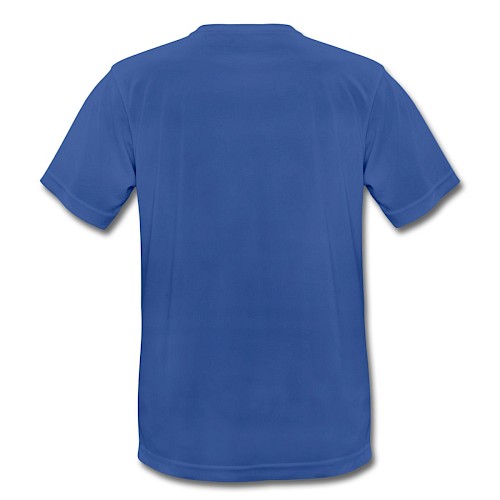 Maglietta da uomo traspirante Hinten blu royal