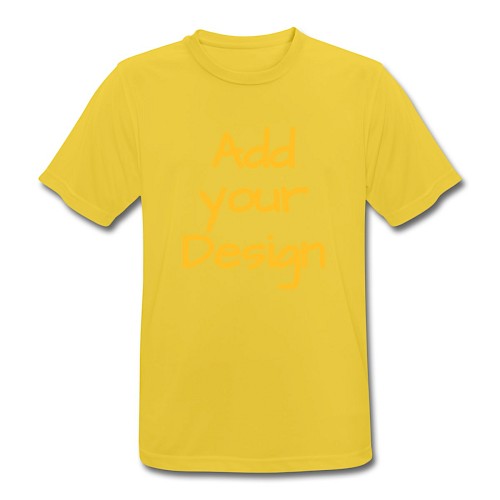 Men's Breathable T-Shirt sunshine