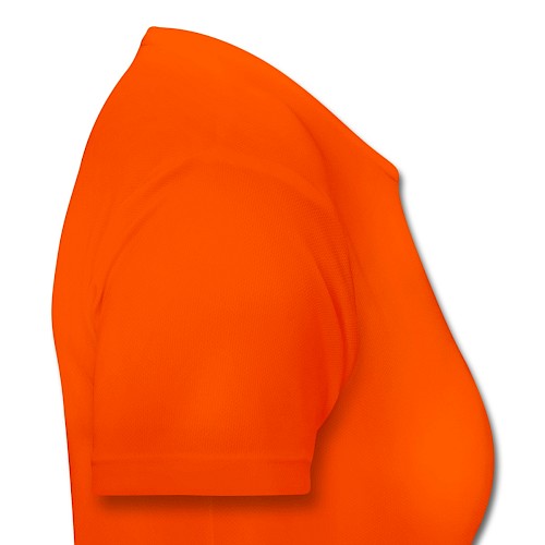 Women's Breathable T-Shirt Rechts neon orange