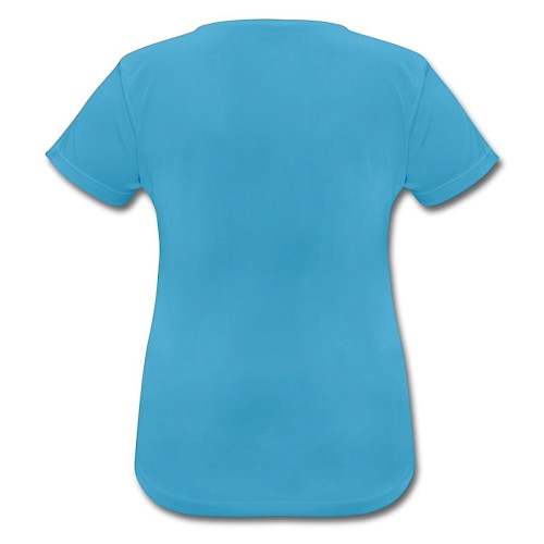 Women's Breathable T-Shirt Hinten sapphire blue
