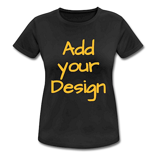 Women's Breathable T-Shirt black