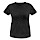 thumbnail Vrouwen T-shirt ademend actief Vorne zwart