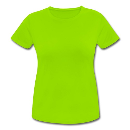 Women's Breathable T-Shirt Vorne neon green