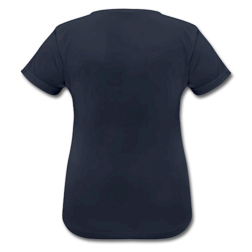 Maglietta da donna traspirante Hinten navy scuro