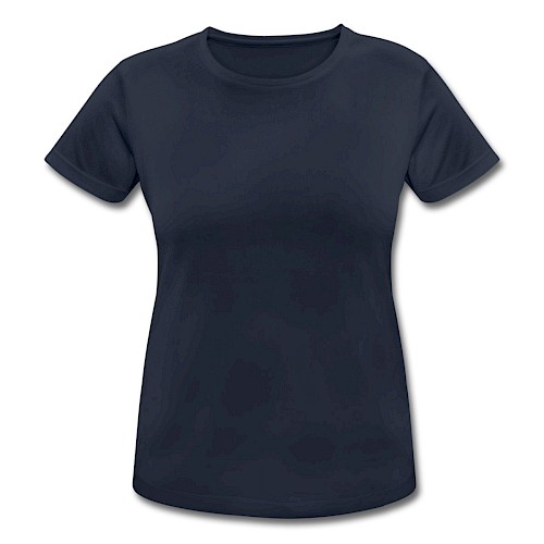 Maglietta da donna traspirante Vorne navy scuro