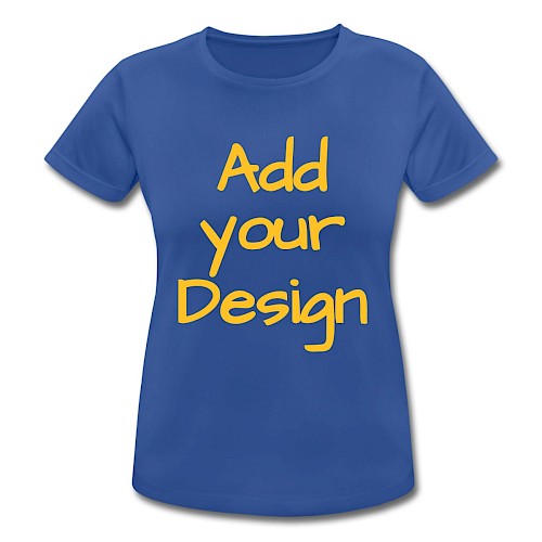 Women's Breathable T-Shirt royal blue