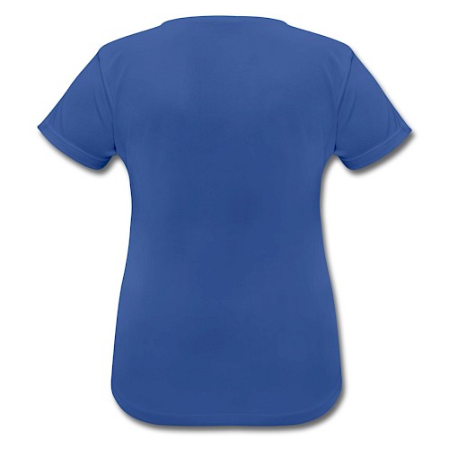 Women's Breathable T-Shirt Hinten royal blue