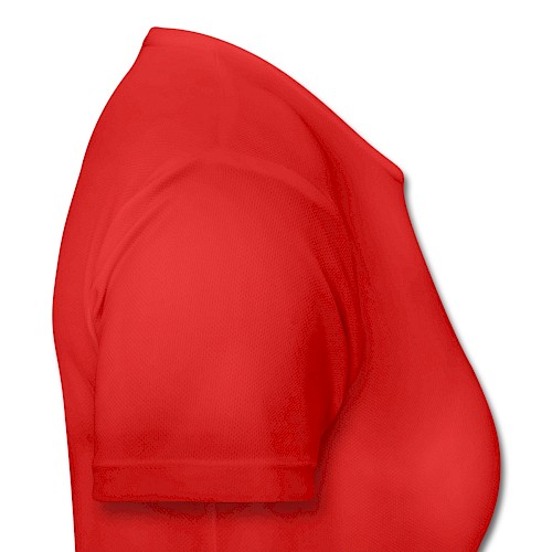 Women's Breathable T-Shirt Rechts red