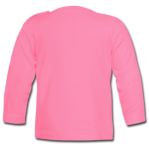 Baby Long Sleeve T-Shirt Hinten azalea