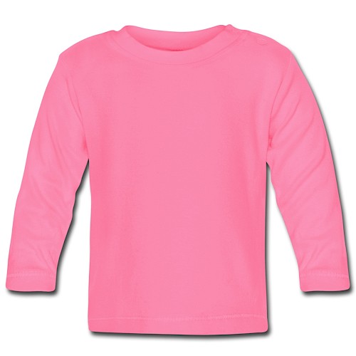Baby Long Sleeve T-Shirt Vorne azalea