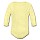 thumbnail Organic Longsleeve Baby Bodysuit Vorne washed yellow