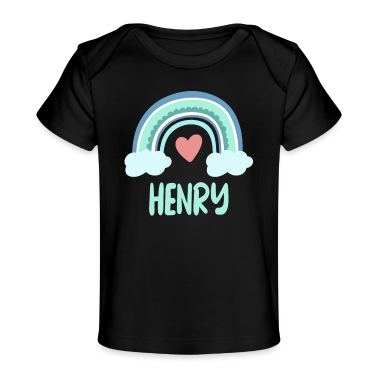 Geburt  - Henry Name Regenbogen Baby