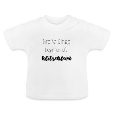 Geburt  - Babys - Große Dinge beginnen oft klitzeklein