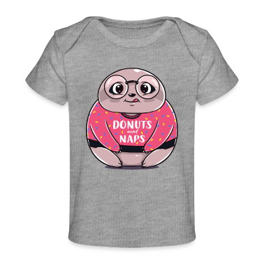 Geburt  - Faultier Donut Schlaf lustig Geschenk Geburtstag