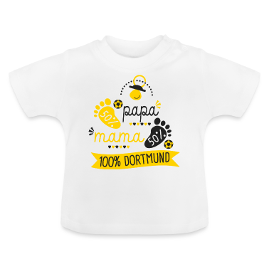 Geburt  - Geburt Fan des Fußballvereins Dortmund