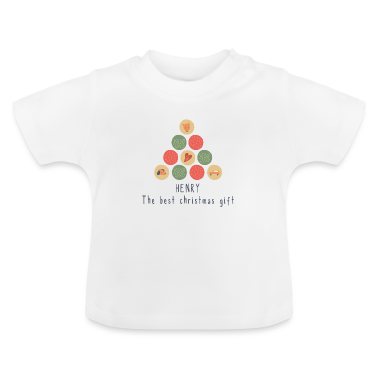 Geburt  - Namensgeschenk The best christmas gift - Henry
