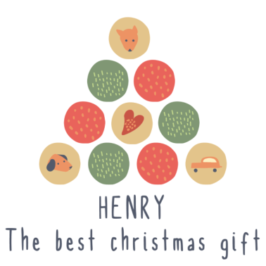 Zoom image Namensgeschenk The best christmas gift - Henry