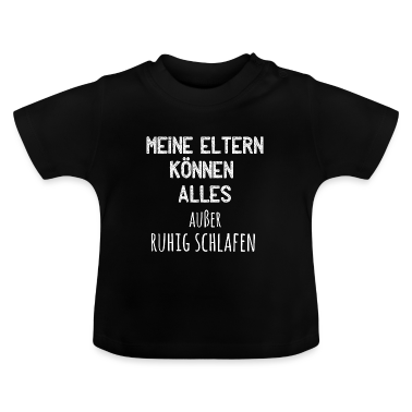 Geburt  - Baby Geschenk lustiger Strampler Eltern Mama Papa
