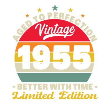 Zoom image 1955 Vintage Cadeau Anniversaire Rétro