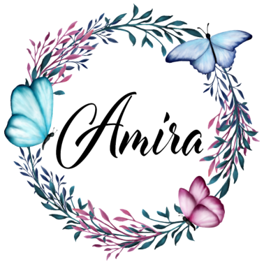 Zoom image Amira, Nombre, Letras, Corona de flores, Regalo