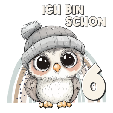 Zoom image 6 urodziny Sowa Tęcza Śliczna Śliczna Śliczna