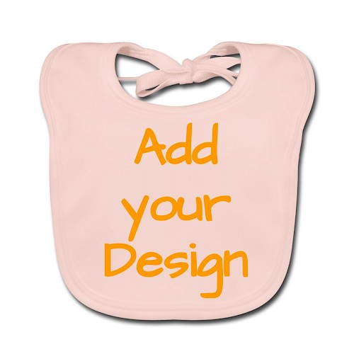 Vauvan luomuruokalappu ruusu