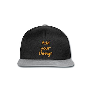 Snapback Cap black/grey