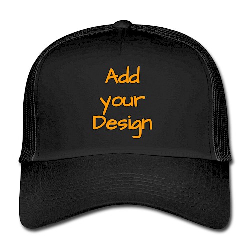 Trucker Cap svart/svart