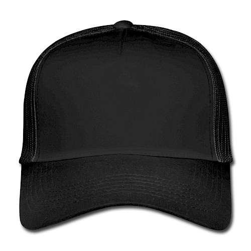 Trucker Cap Vorne svart/svart