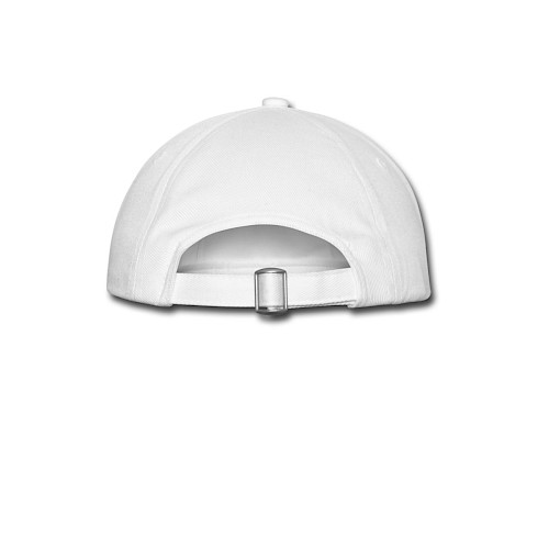 Baseballkappe Hinten Weiß/Weiß