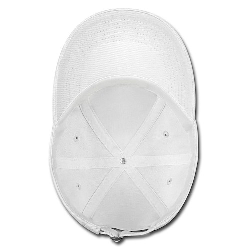 Baseballkappe Unten Weiß/Weiß