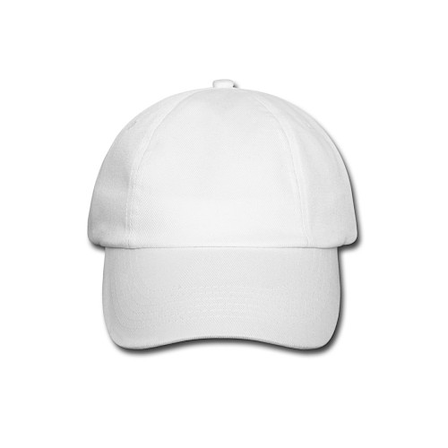 Baseballkappe Vorne Weiß/Weiß