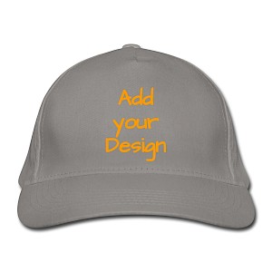 Organic Baseball Cap light grey