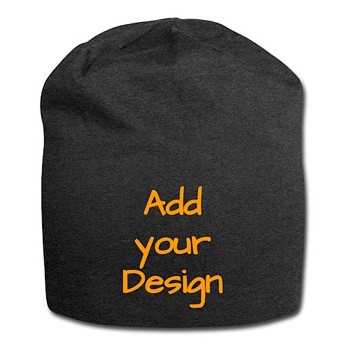 Jersey-Beanie Anthrazit