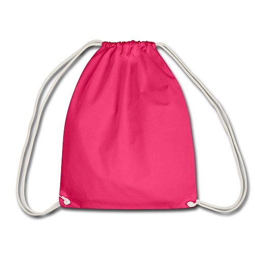 Turnbeutel Vorne Fuchsia