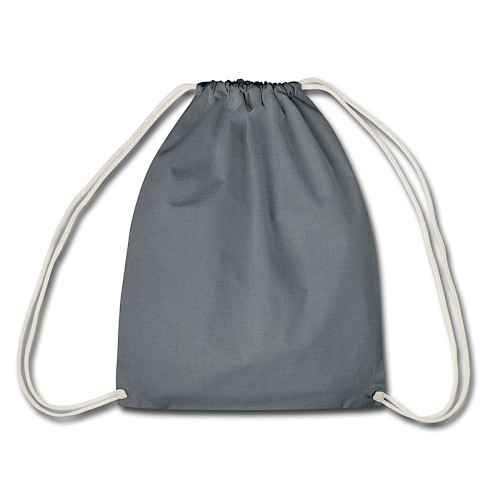 Drawstring Bag Hinten grey